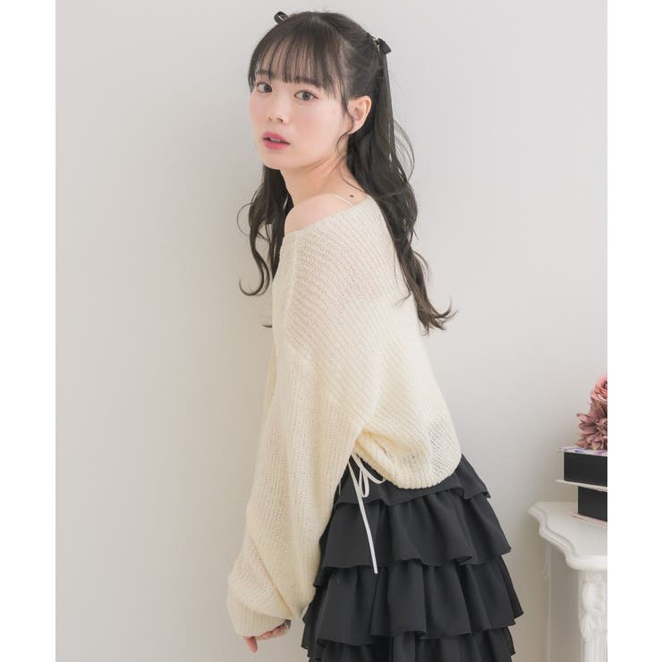 ドロストスカシ編みNTPO | RETRO GIRL | 詳細画像9 