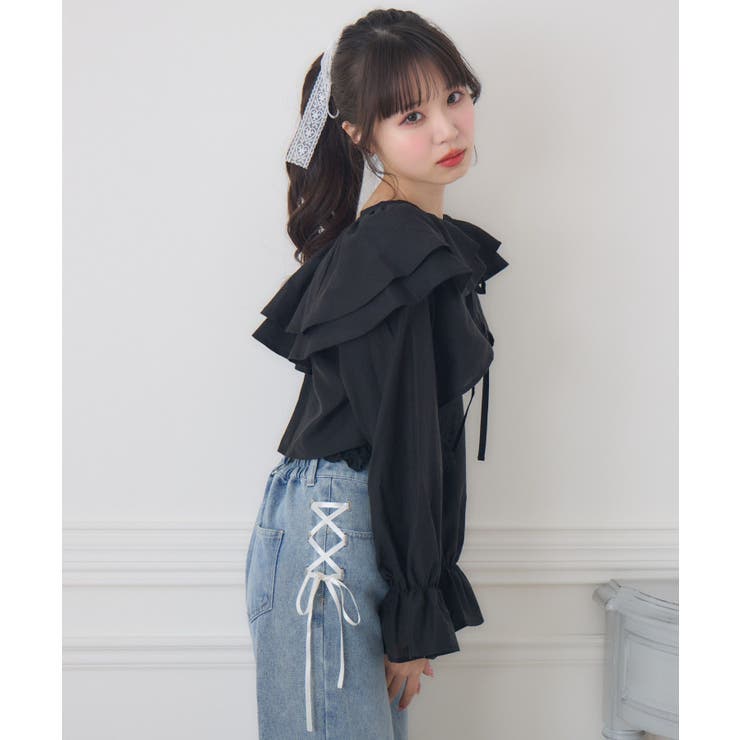 【セットアイテム】フリルボレロ＆キャミSET | RETRO GIRL | 詳細画像23 