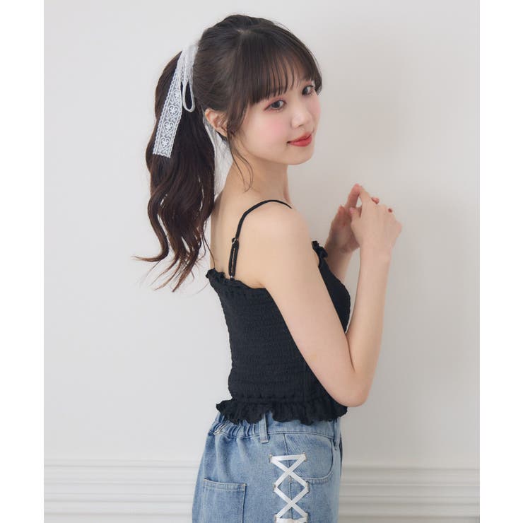 【セットアイテム】フリルボレロ＆キャミSET | RETRO GIRL | 詳細画像34 