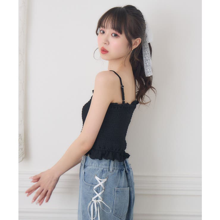 【セットアイテム】フリルボレロ＆キャミSET | RETRO GIRL | 詳細画像35 