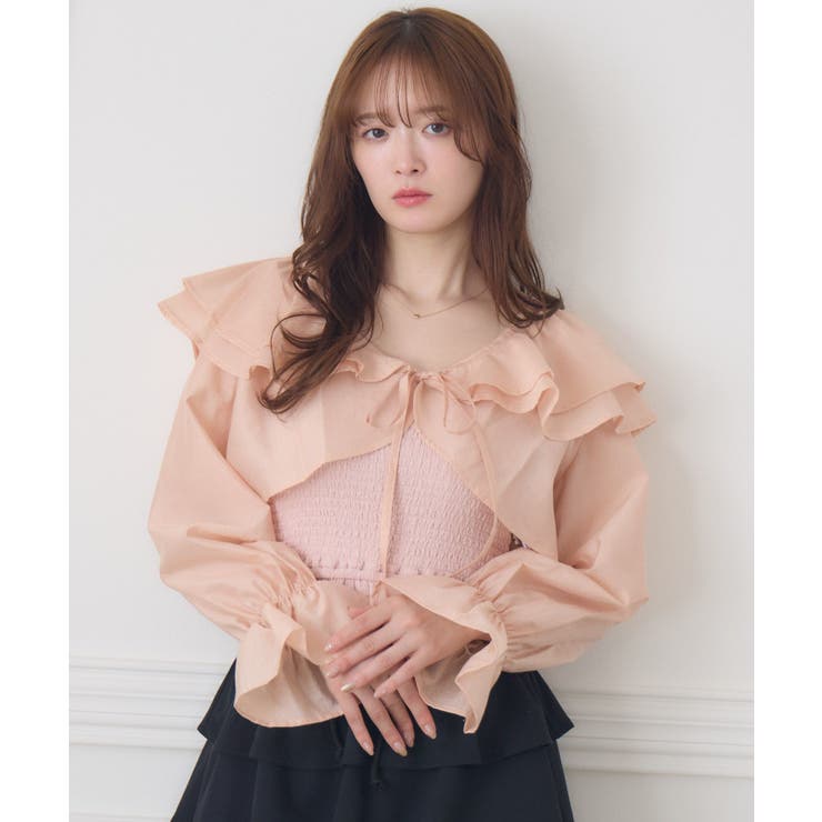 【セット商品】【全3色】キャミソール×ボレロセット　アイボリー ピンク ブラック【bolero-0320btop】( lam )(240325) ニットタンクトップ&ボレロカーディガンSET | レディース