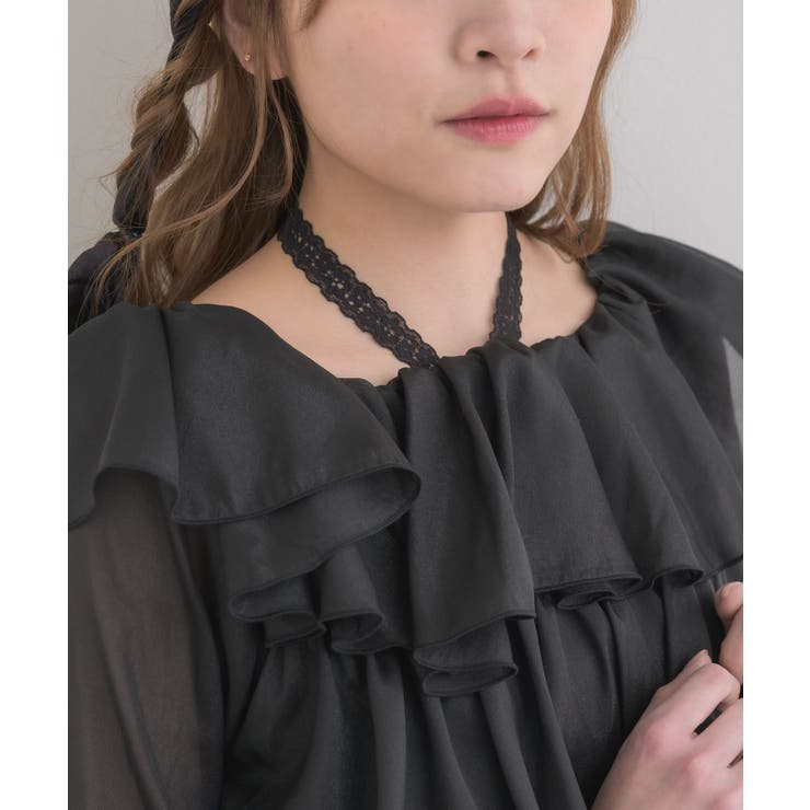 レースタイ付ティアードBL | RETRO GIRL | 詳細画像28 