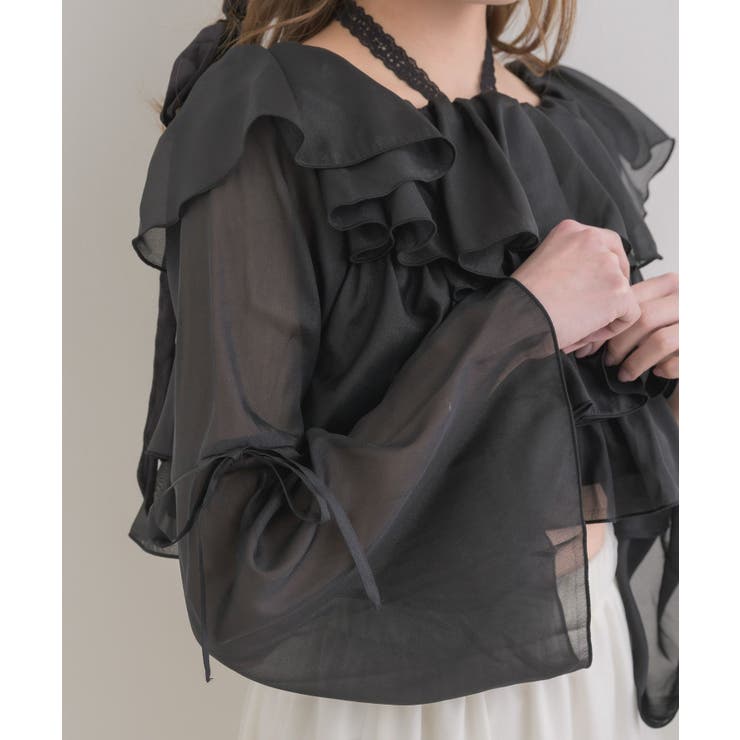 レースタイ付ティアードBL | RETRO GIRL | 詳細画像32 