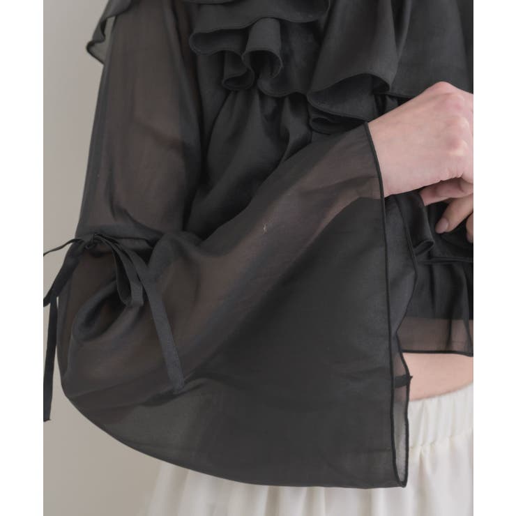 レースタイ付ティアードBL | RETRO GIRL | 詳細画像33 