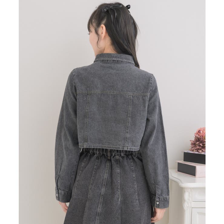 リボン付デニムSH | RETRO GIRL | 詳細画像18 