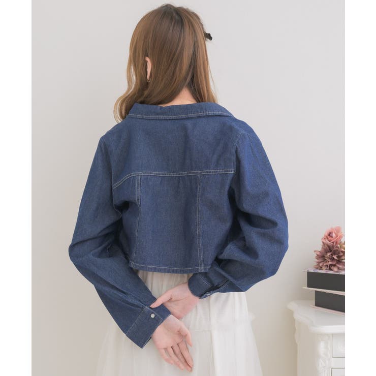 リボン付デニムSH | RETRO GIRL | 詳細画像26 