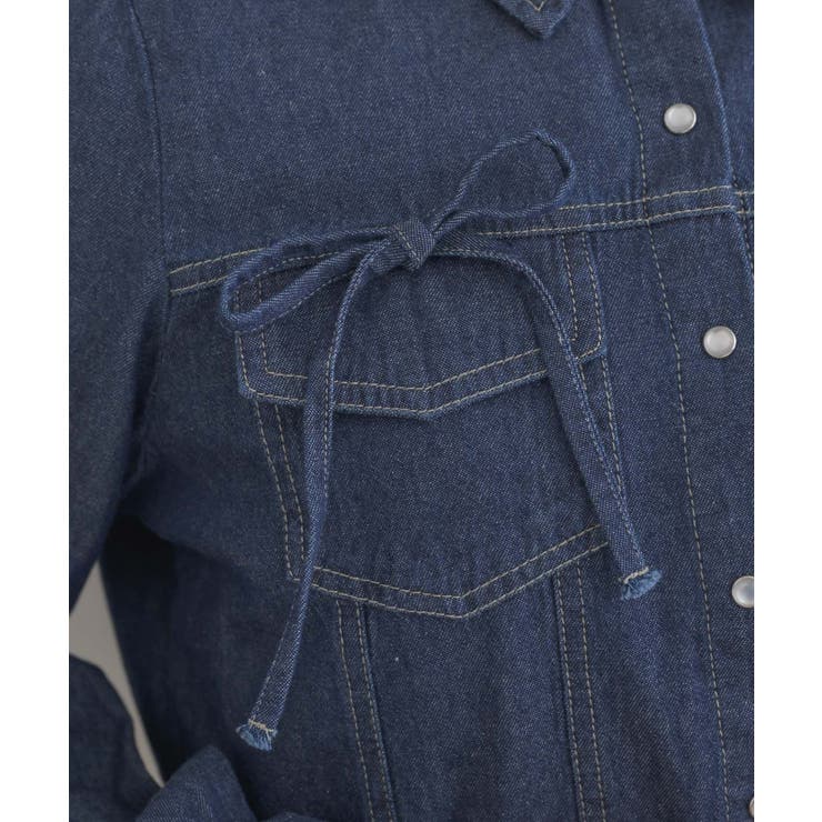 リボン付デニムSH | RETRO GIRL | 詳細画像28 