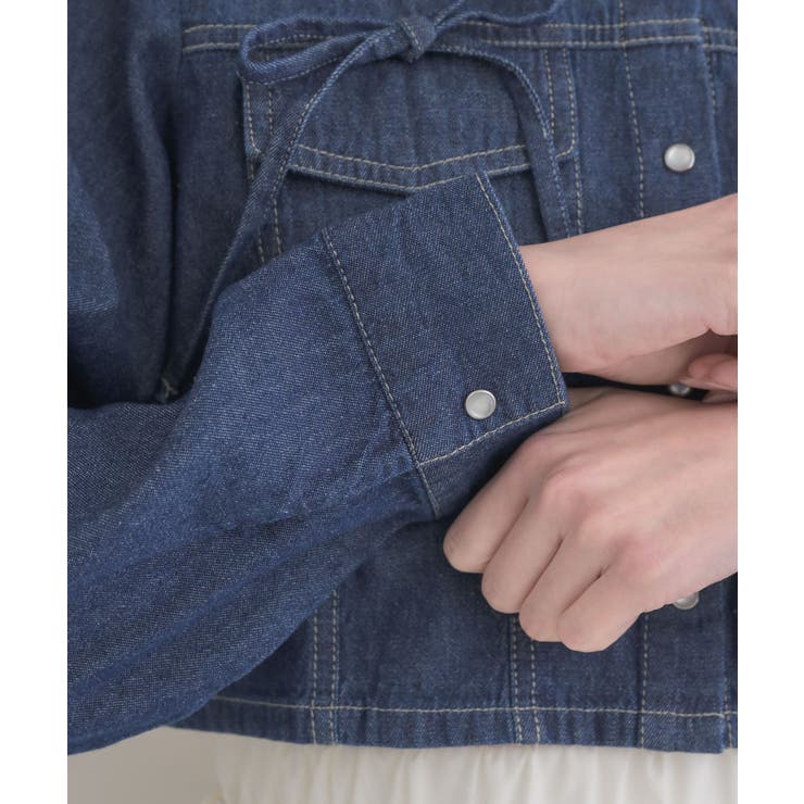 リボン付デニムSH | RETRO GIRL | 詳細画像30 