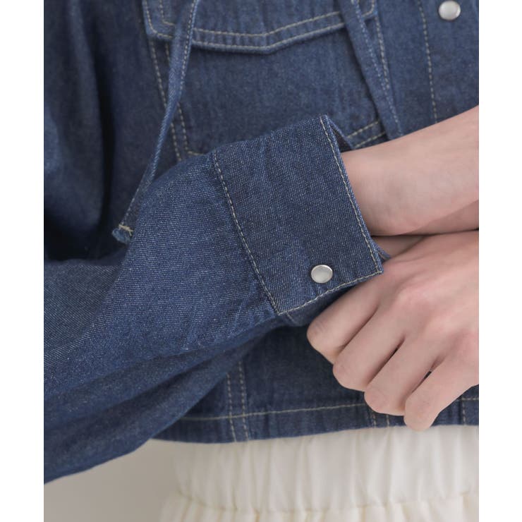 リボン付デニムSH | RETRO GIRL | 詳細画像31 