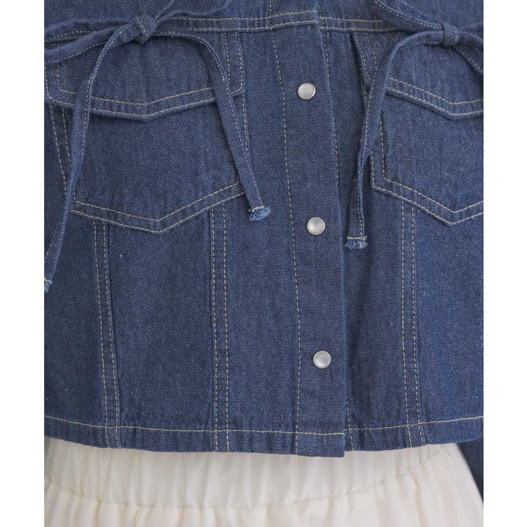 リボン付デニムSH | RETRO GIRL | 詳細画像32 