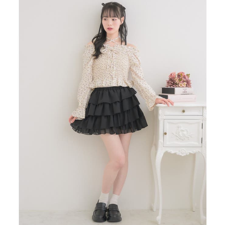 レースアップオフショルBL | RETRO GIRL | 詳細画像18 