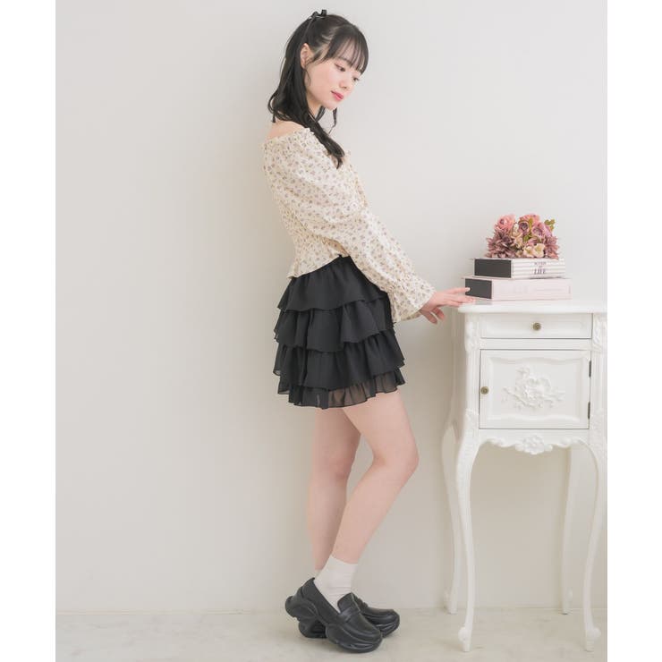 レースアップオフショルBL | RETRO GIRL | 詳細画像19 