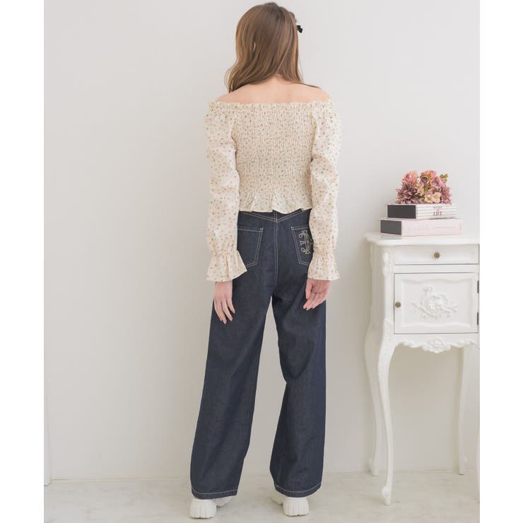 レースアップオフショルBL | RETRO GIRL | 詳細画像5 