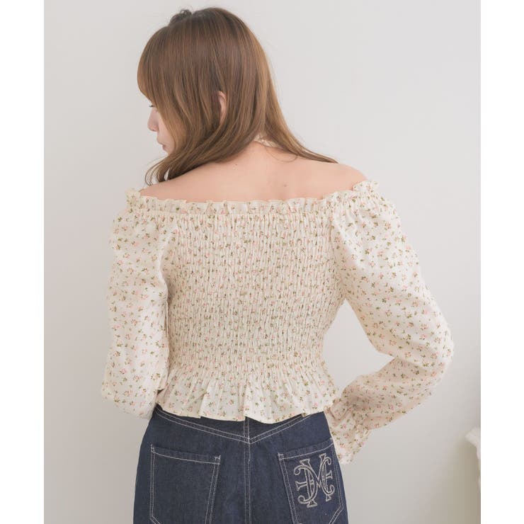 レースアップオフショルBL | RETRO GIRL | 詳細画像9 