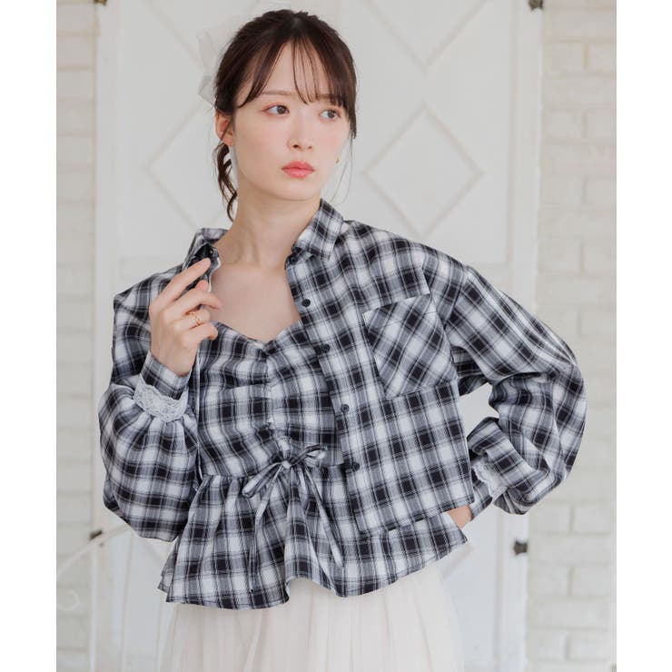 ビスチェ＆チェックSHセット | RETRO GIRL | 詳細画像11 