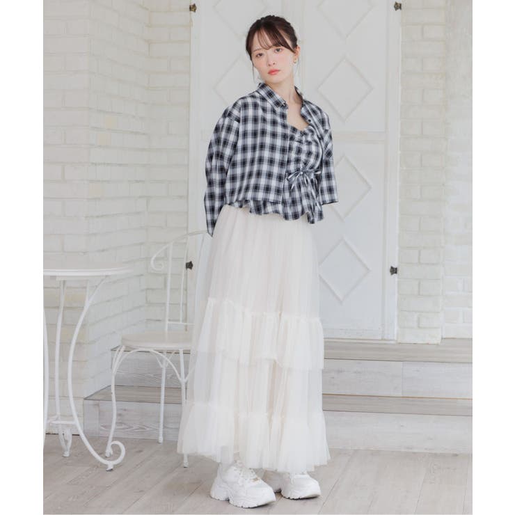 ビスチェ＆チェックSHセット | RETRO GIRL | 詳細画像13 