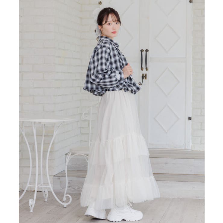 ビスチェ＆チェックSHセット | RETRO GIRL | 詳細画像14 