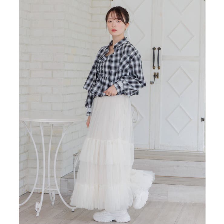 ビスチェ＆チェックSHセット | RETRO GIRL | 詳細画像16 