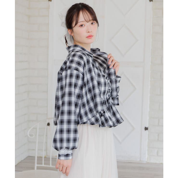 ビスチェ＆チェックSHセット | RETRO GIRL | 詳細画像18 