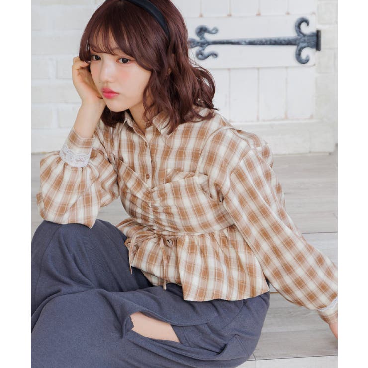ビスチェ＆チェックSHセット | RETRO GIRL | 詳細画像2 