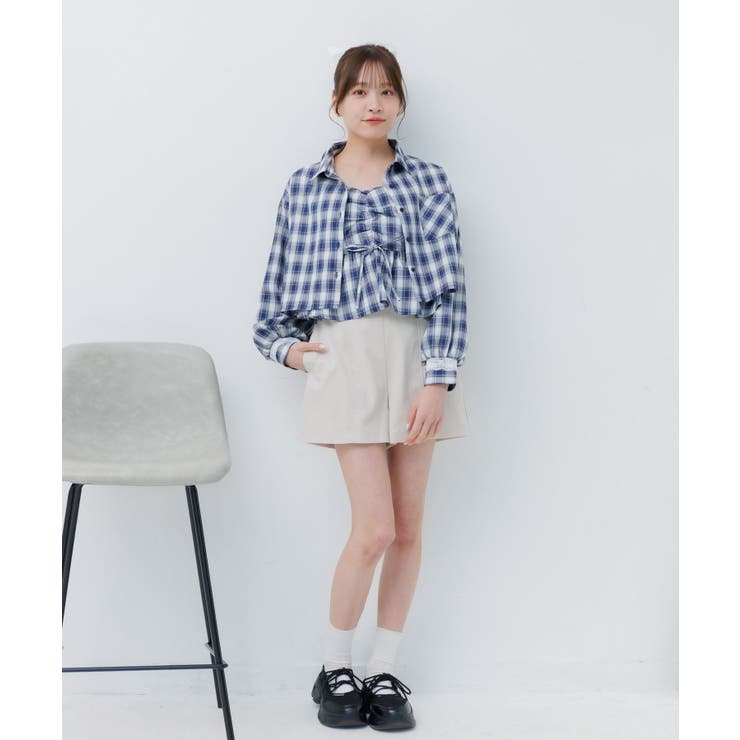 ビスチェ＆チェックSHセット | RETRO GIRL | 詳細画像22 