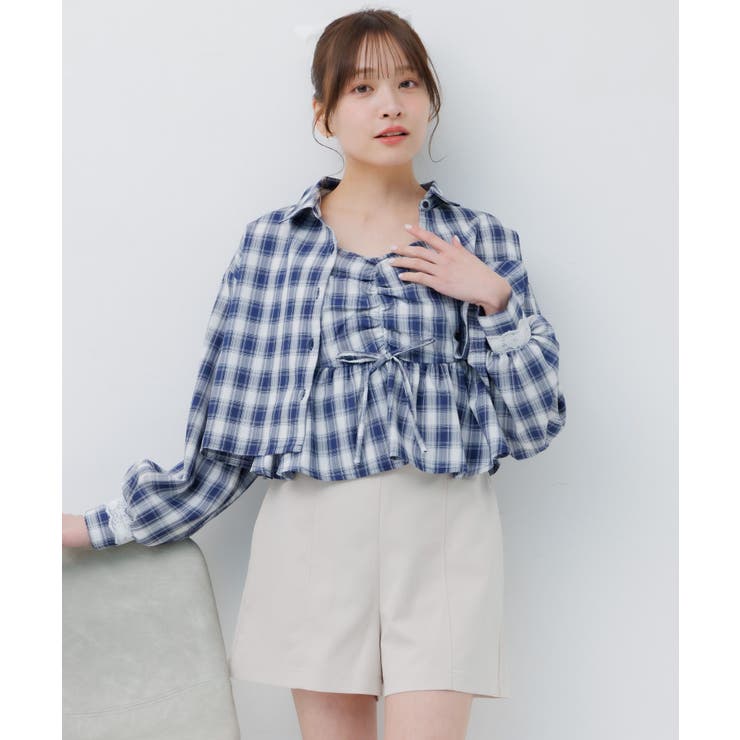 ビスチェ＆チェックSHセット | RETRO GIRL | 詳細画像27 