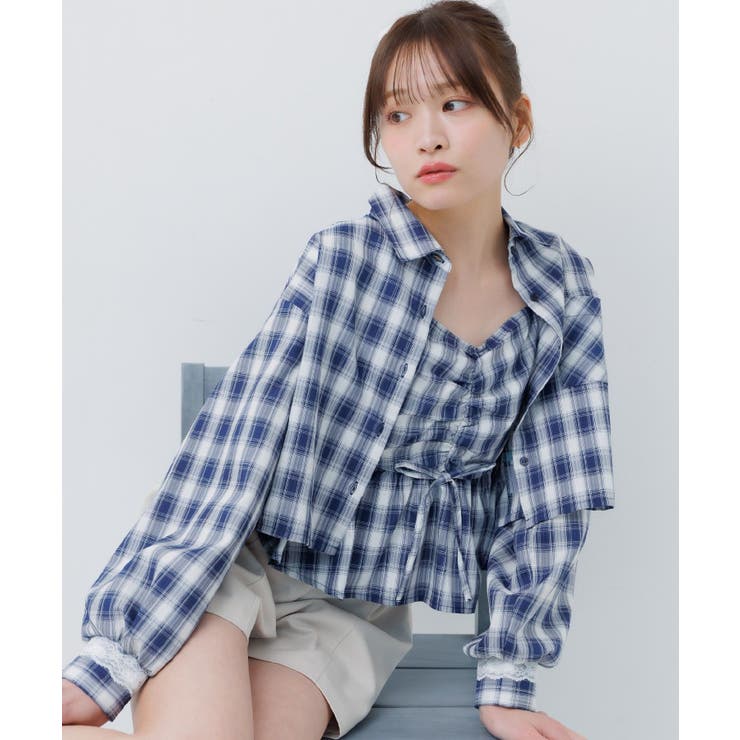 ビスチェ＆チェックSHセット | RETRO GIRL | 詳細画像31 