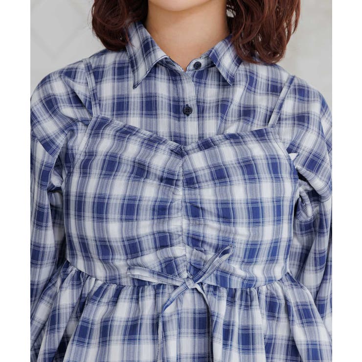 ビスチェ＆チェックSHセット | RETRO GIRL | 詳細画像35 