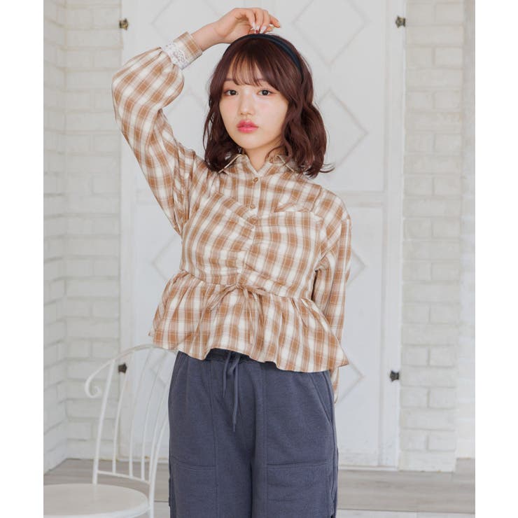 ビスチェ＆チェックSHセット | RETRO GIRL | 詳細画像7 