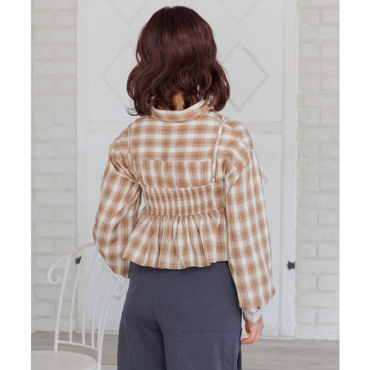 ビスチェ＆チェックSHセット | RETRO GIRL | 詳細画像9 