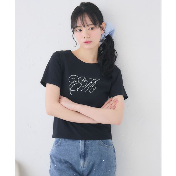 ビジューロゴTEE | RETRO GIRL | 詳細画像11 