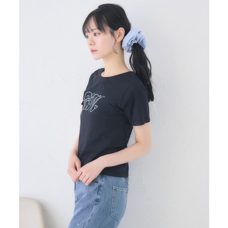 ビジューロゴTEE | RETRO GIRL | 詳細画像12 