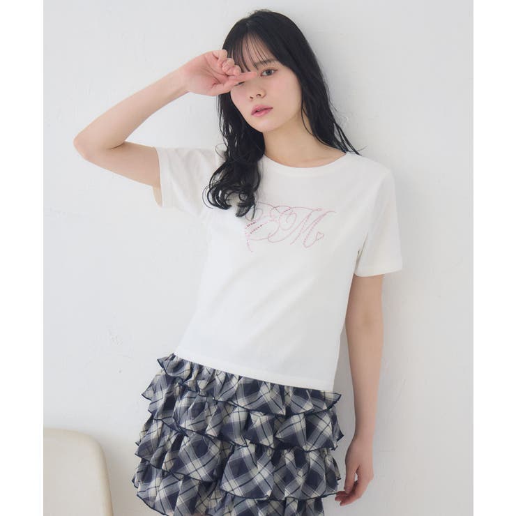ビジューロゴTEE | RETRO GIRL | 詳細画像19 