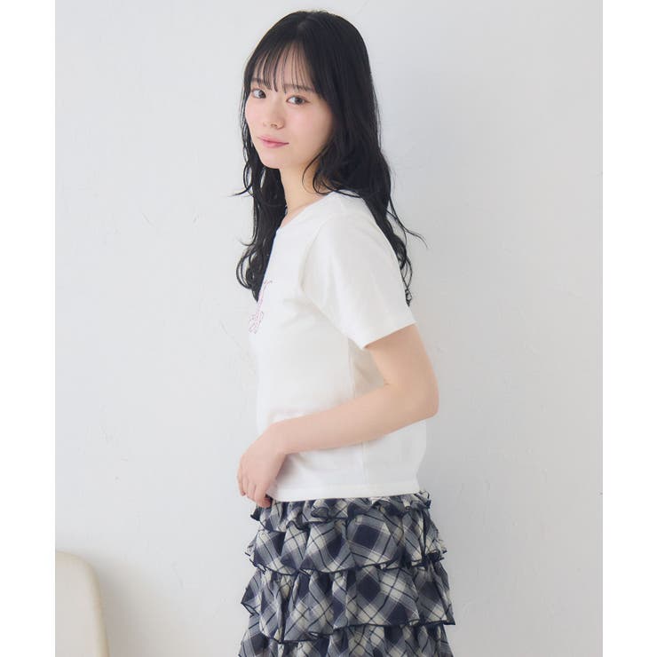 ビジューロゴTEE | RETRO GIRL | 詳細画像20 