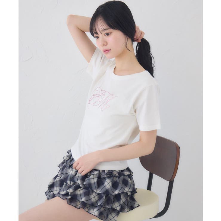 ビジューロゴTEE | RETRO GIRL | 詳細画像27 