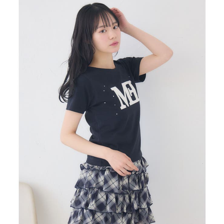 キルティングロゴTシャツ | RETRO GIRL | 詳細画像13 