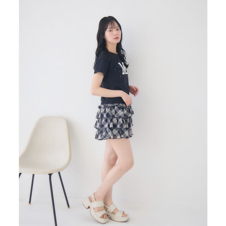 キルティングロゴTシャツ | RETRO GIRL | 詳細画像17 