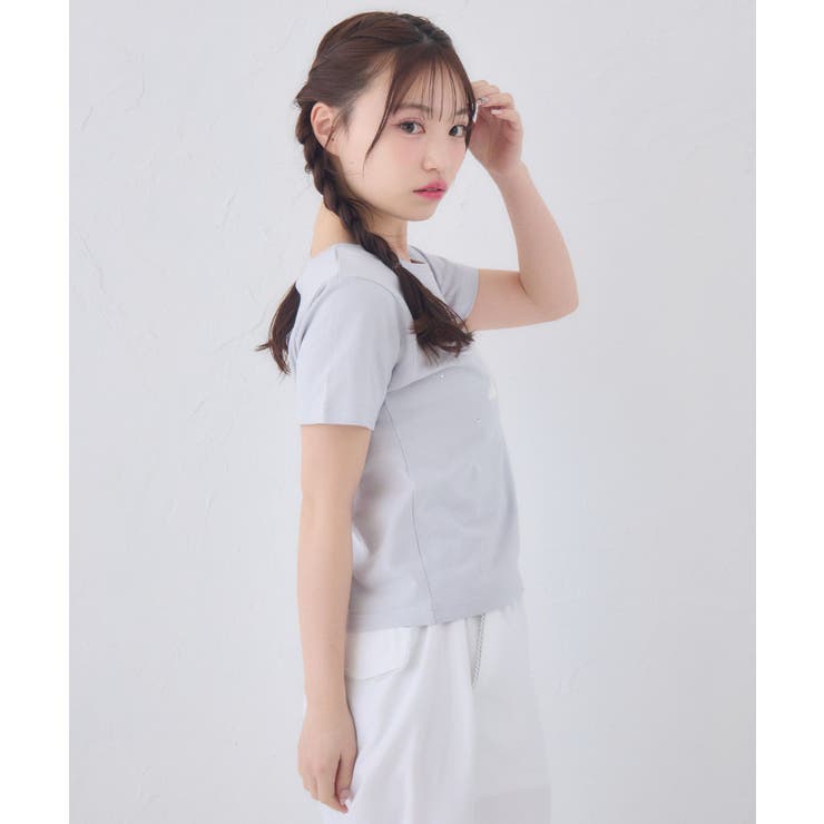 キルティングロゴTシャツ | RETRO GIRL | 詳細画像21 