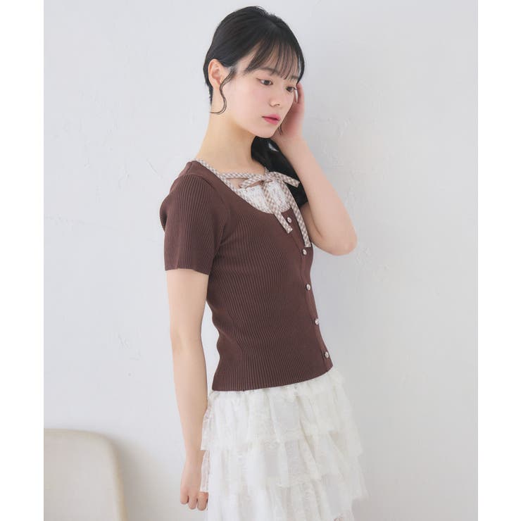 チェックリボンNTPO | RETRO GIRL | 詳細画像6 