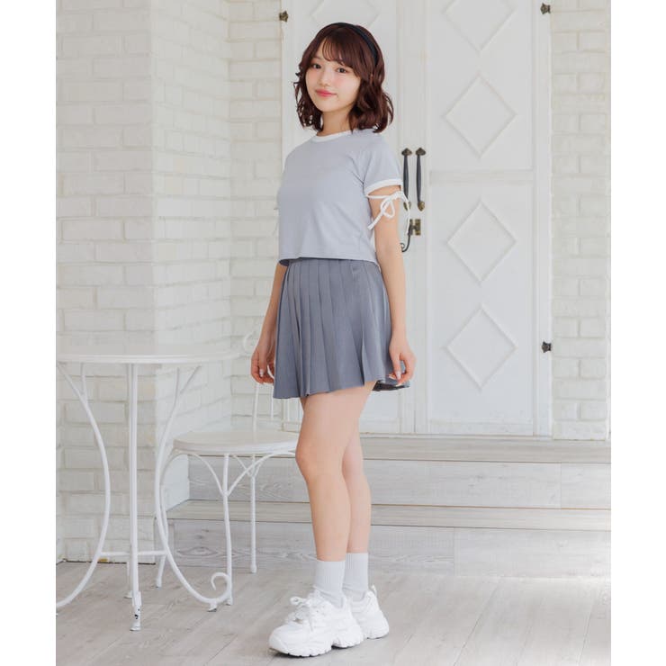 袖リボンビジューロゴTEE | RETRO GIRL | 詳細画像27 