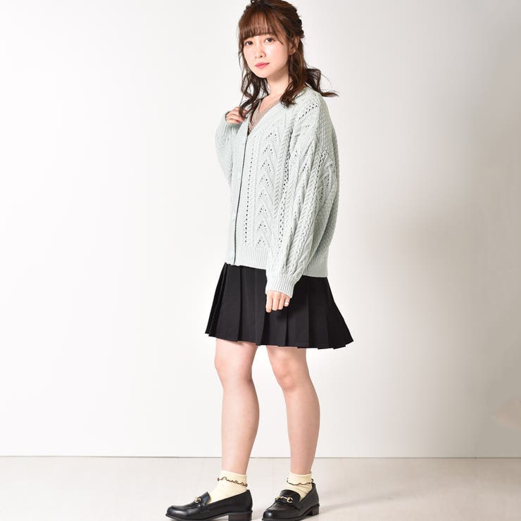 ◇Emsexcite◇ ケーブルニットカーデ[品番：RTGW0001667]｜RETRO