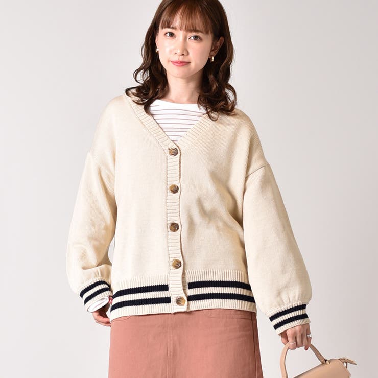 Emsexcite ラインニットカーデ 品番 Rtgw Retro Girl レトロガール のレディースファッション通販 Shoplist ショップリスト