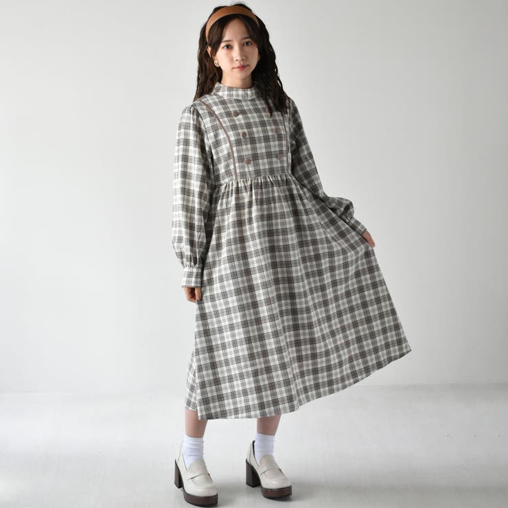 Emsexcite Wボタンパイピングop 品番 Rtgw Retro Girl レトロガール のレディースファッション通販 Shoplist ショップリスト