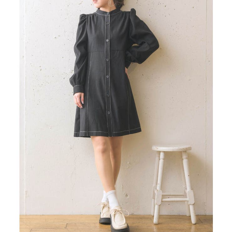 □Emsexcite□ ステッチミニOP[品番：RTGW0005079]｜RETRO GIRL