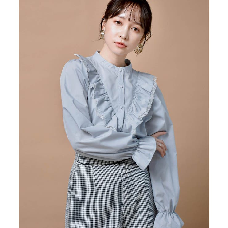 em. エムドット フリルブラウス　新品　完売品 E03397EW10475_3_l.jpg