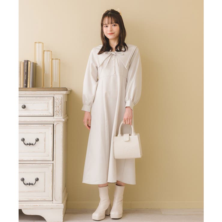 【完売商品　緊急値下げ】21ss IRENE(アイレネ)セーラーカラーワンピース 完売商品 緊急値下げ】21ss IRENE(アイレネ)セーラーカラー