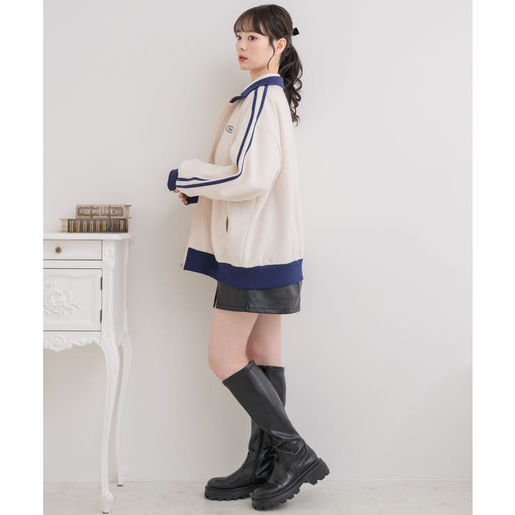 BIGトラックジャケット[品番：RTGW0007541]｜RETRO GIRL（レトロ