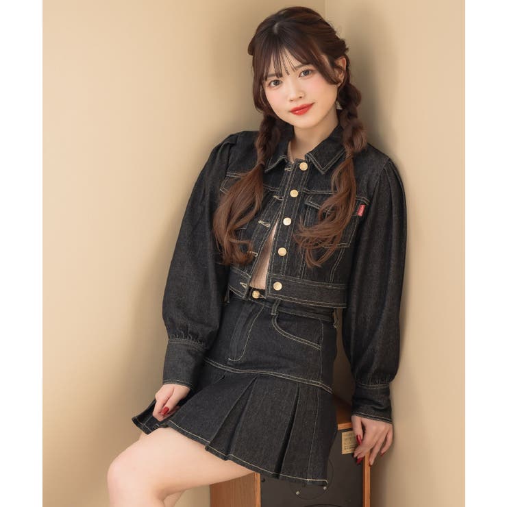 BLK1 | Gジャン＆プリーツSKセット | RETRO GIRL