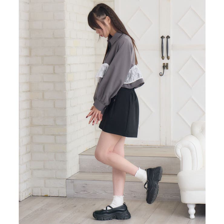 ペプラム裾レースSH | RETRO GIRL | 詳細画像15 