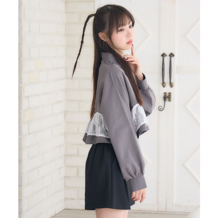 ペプラム裾レースSH | RETRO GIRL | 詳細画像18 